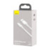 Кабель Baseus Simple Wisdom Data Cable, Kit Type-C 5A (2PCS/Set),1.5m, White - 3