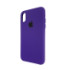 Чохол Copy Silicone Case iPhone X/XS Violet (30) - 2