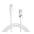 Мережевий Зарядний Пристрій iEnergy HC-28, Cable Type-C to Lightning, PD+Q.C 3.0, 30W Max White - 2