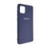 Чохол Silicone Case for Samsung Note 10 Lite Midnight Blue (8) - 2
