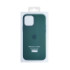 Чохол HQ Silicone Case iPhone 12/12 Pro Dark Green (без MagSafe) - 6