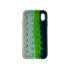 Чохол Pop it Silicon case iPhone XR Blue+Green+White - 2