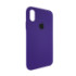 Чохол Copy Silicone Case iPhone X/XS Violet (30) - 1