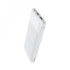 Універсальна мобільна батарея Hoco J72 Easy, 10000 mAh, White - 1