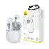 Безпровідна гарнітура Baseus Encok True Wireless Earphones W04 (2022 Edition) White - 2