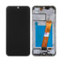 Дисплейний модуль для Samsung A015M Galaxy A01, з рамкою, Original Ref., з широким конектором, Black - 1