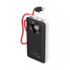 Power Bank Konfulon J08, PD 15W 20000 mAh, Cable Type-C+Lightning White - 1