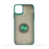 Чехол Totu Copy Ring Case iPhone 11 Pro Max Green+Black - 3