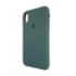 Чохол Copy Silicone Case iPhone XR Wood Green (58) - 2