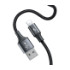 Кабель Baseus Special Data Cable for Backseat (Lightning+Dual USB) Black - 2