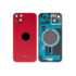 Задня кришка для iPhone 14 Plus, зі склом камери, High Copy, Red - 1