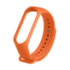 Ремінець для фітнес браслету Mi Band 3/4 (Silicon) Orange - 1