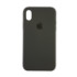 Чохол Copy Silicone Case iPhone XR Dark Olive (34) - 3