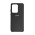 Чохол Silicone Case for Samsung S20 Ultra Black (18) - 1