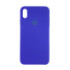 Чохол Copy Silicone Case iPhone XS Max Blue (40) - 3