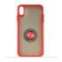 Чохол Totu Copy Ring Case iPhone XS MAX Red+Black - 3