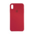 Чохол Copy Silicone Case iPhone XS Max Rose Red (36) - 3