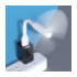 Мобільний вентилятор USB White - 11