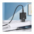 Мережевий зарядний пристрій Kakusiga KSC-1660, Cable Type-C to Type-C, 30W, Black - 4