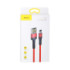 Кабель Baseus Cafule Cable (special edition), Lightning 1m, 2.4A, Gray-Black - 8