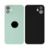 Задня кришка для iPhone 12, зі склом камери, Small Hole, Green - 1
