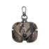 Silicone Case for AirPods Pro Camouflage Leather Black-Brown - 1