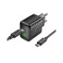 Мережевий зарядний пристрій Hoco CS25A, Cable Type-C to Type-C, PD 20W, QC 3.0, Black - 11