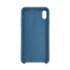 Чохол Copy Silicone Case iPhone XS Max Cosmos Blue (35) - 3