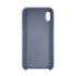 Чохол Copy Silicone Case iPhone XS Max Gray Blue (57) - 4