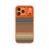 Чохол Kajsa Resort Collection Gradient Stripe with MagSafe для iPhone 17 Pro Max, Orange Plus B-Ring - 1