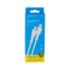Кабель Borofone BX51 Triumph, Type-C to Lightning, 1m, 2.4A, White - 5