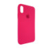 Чохол Copy Silicone Case iPhone X/XS Hot Pink (47) - 1