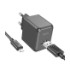 Мережевий зарядний пристрій Hoco CS11A, Cable Lightning, Black - 1