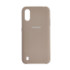 Чохол Silicone Case for Samsung A01 (A015) Sand Pink (19) - 1