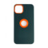 Чохол Silicone Hole Case iPhone 13 Pro Green - 1