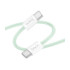 Кабель Hoco X104 Source, Type-C to Type-C, 1m, 60W, Green - 1