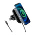 Автотримач Hoco CA90, Wireless Charging MagSafe, 15W, Black - 8