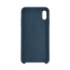 Чохол Copy Silicone Case iPhone XS Max Midnight Blue (8) - 3