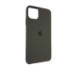 Чохол Copy Silicone Case iPhone 11 Pro Max Dark Olive (34) - 1