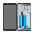 Дисплейний модуль для Xiaomi Redmi 6, Redmi 6A, з рамкою, High Copy, Black - 1