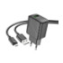 Мережевий Зарядний Пристрій Hoco CS21A, USB-A, QC3.0 18W, Cable Micro, Black - 4
