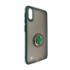 Чехол Totu Copy Ring Case Samsung A10 Green+Black - 1