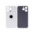 Задня кришка для iPhone 15 Pro Max, High Copy, Big Hole, White - 1