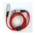 USB Cable Konfulon DC-18 (Type-C) 1m, 5A, Red - 3