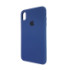 Чохол Copy Silicone Case iPhone XS Max Dark Blue (10) - 2