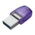 Флешка Kingston DT microDuo 3C, USB 3.2 ,128GB, Purpule - 2