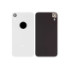 Задня панель корпуса для iPhone XR, біла, із склом камери, small hole - 1