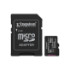Карта пам'яті Kingston Canvas Select Plus Gen3, 64Gb, micro SDXC UHS-1, class 10 А1, adapter SD - 1