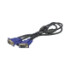 Мультимедійний кабель VGA-VGA 1.5m, Black - 1
