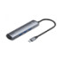 USB-хаб Baseus Type-C to PD of 3xUSB-A 3.0/HDMI 4K/LAN Gray - 3